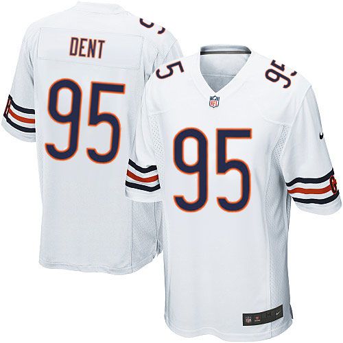 Men Chicago Bears #95 Richard Dent Nike White Game Retired Player NFL Jersey